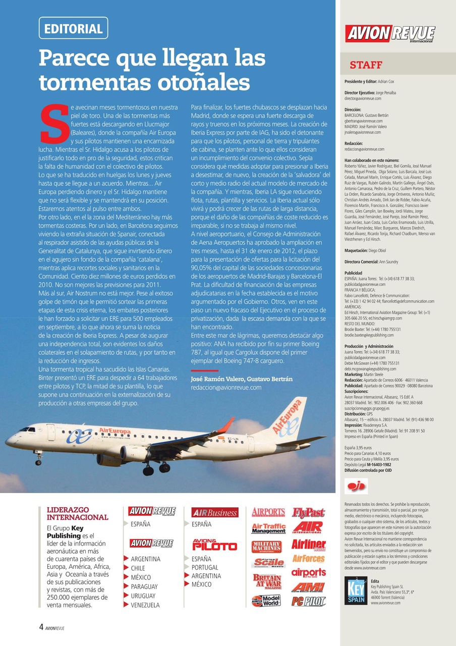 Avion Revue Internacional Preview Pages