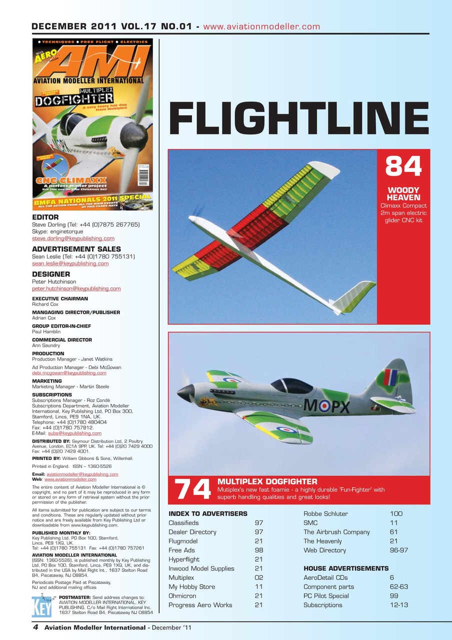 Aviation Modeller International Preview Pages