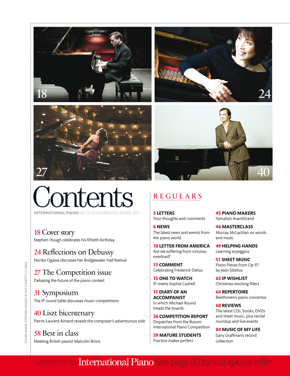 International Piano Preview Pages