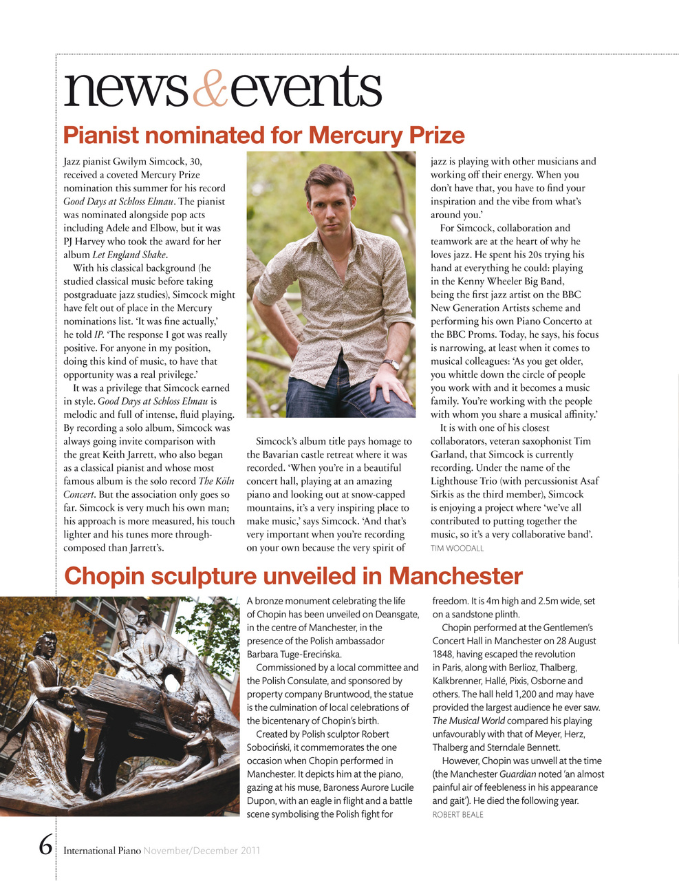 International Piano Preview Pages