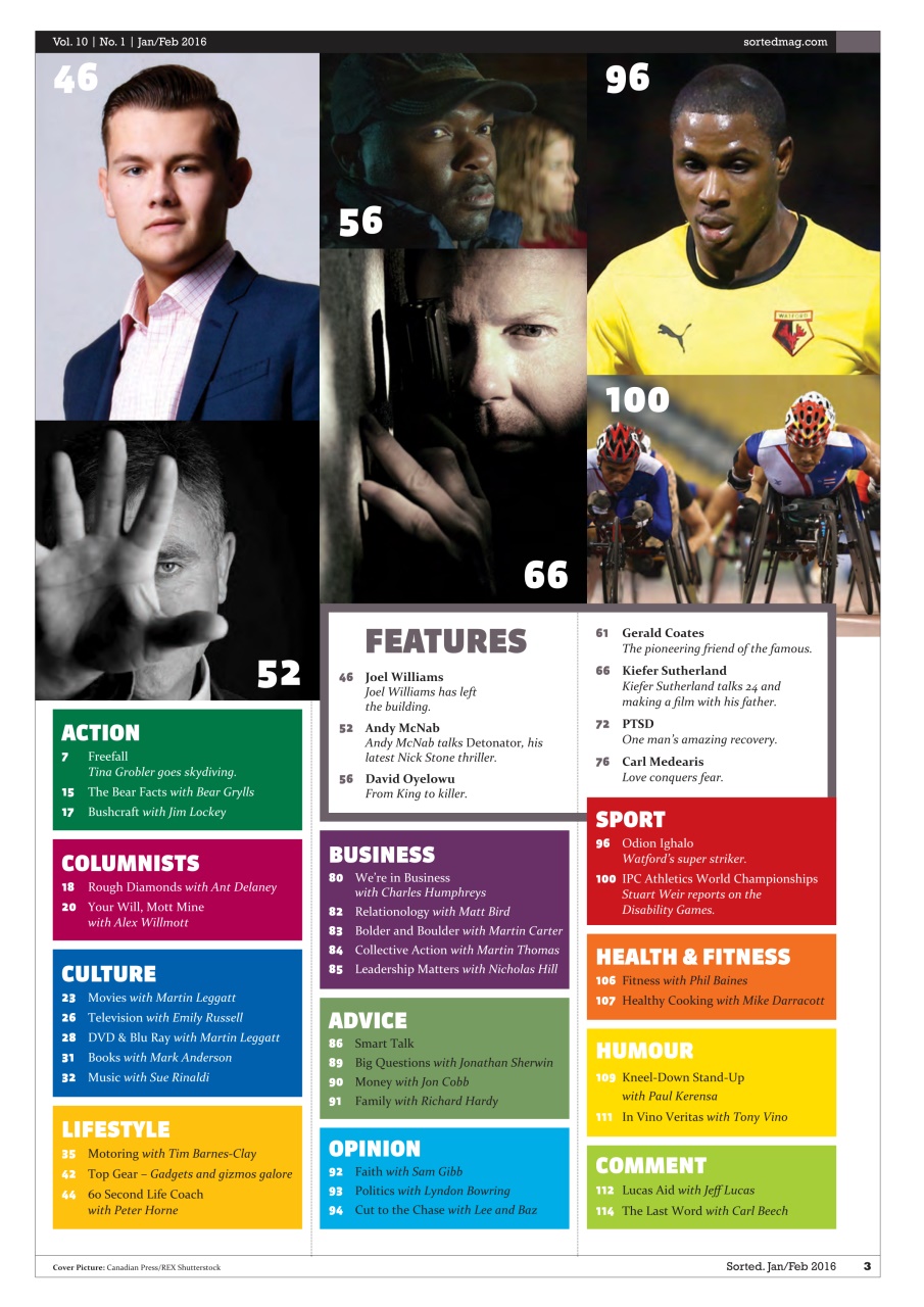 Sorted Magazine – The men's mag with morals Preview Pages