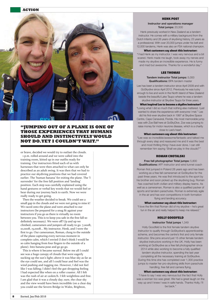 Sorted Magazine – The men's mag with morals Preview Pages