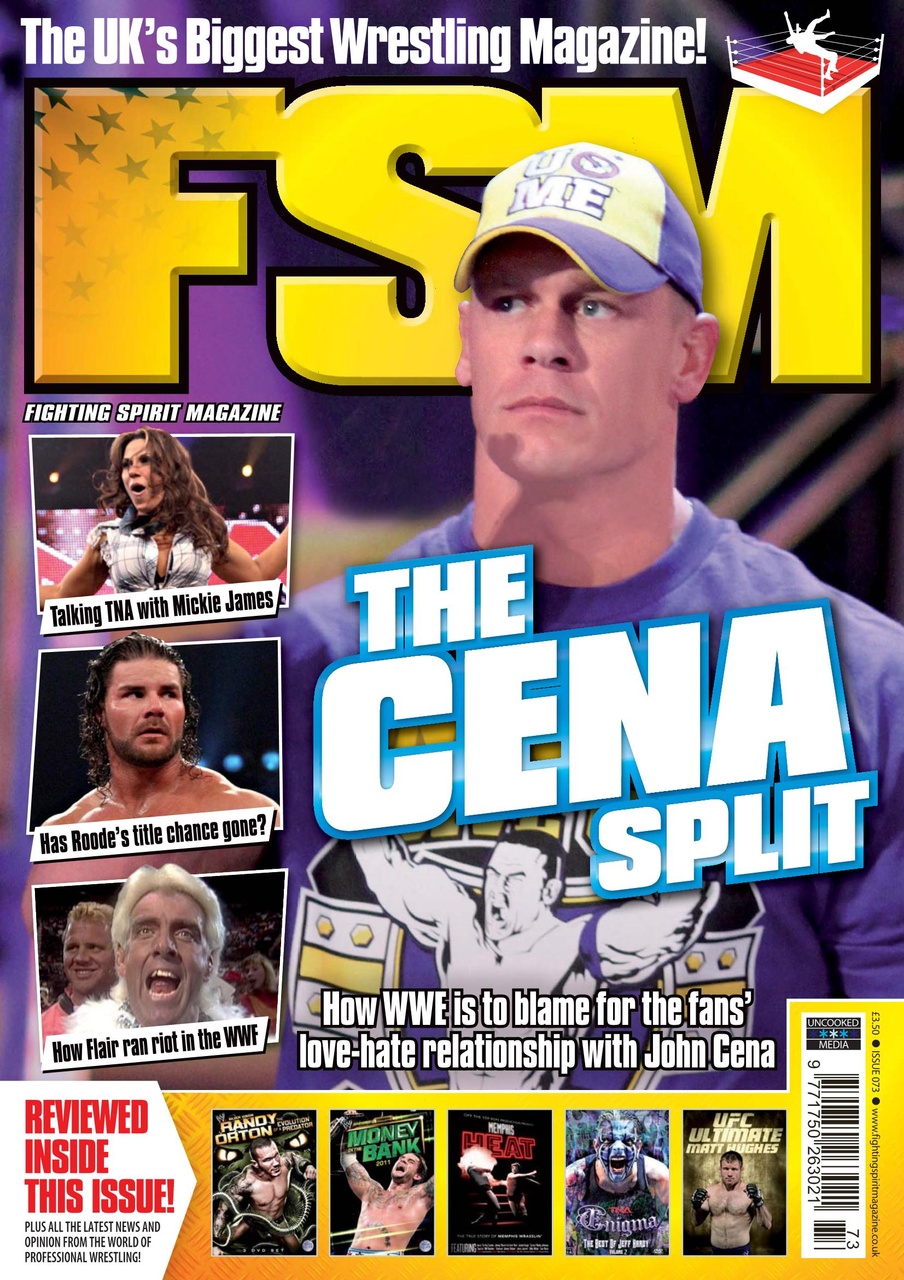 Wrestletalk Magazine Preview Pages
