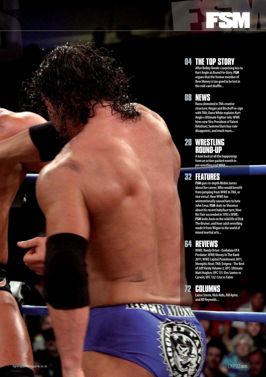 Wrestletalk Magazine Preview Pages