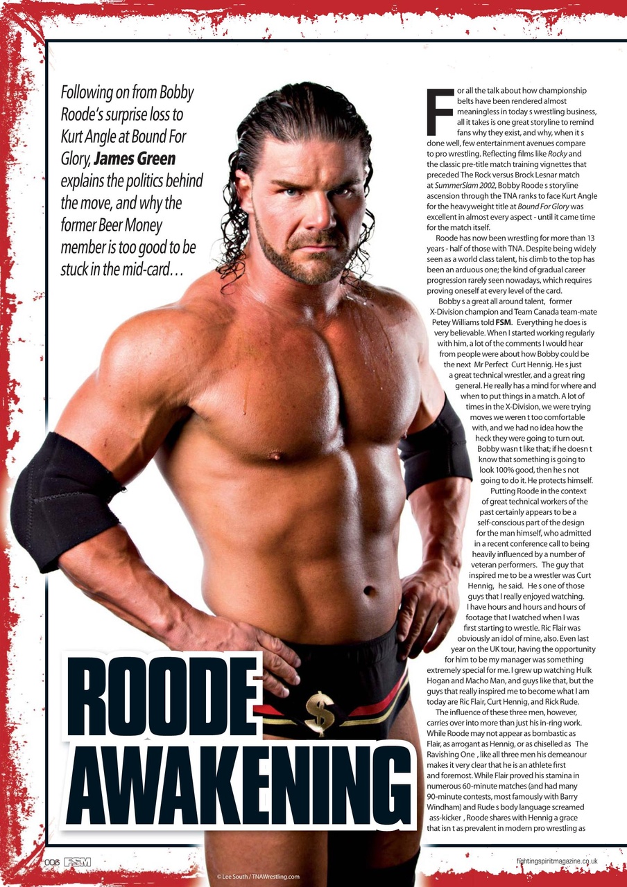 Wrestletalk Magazine Preview Pages