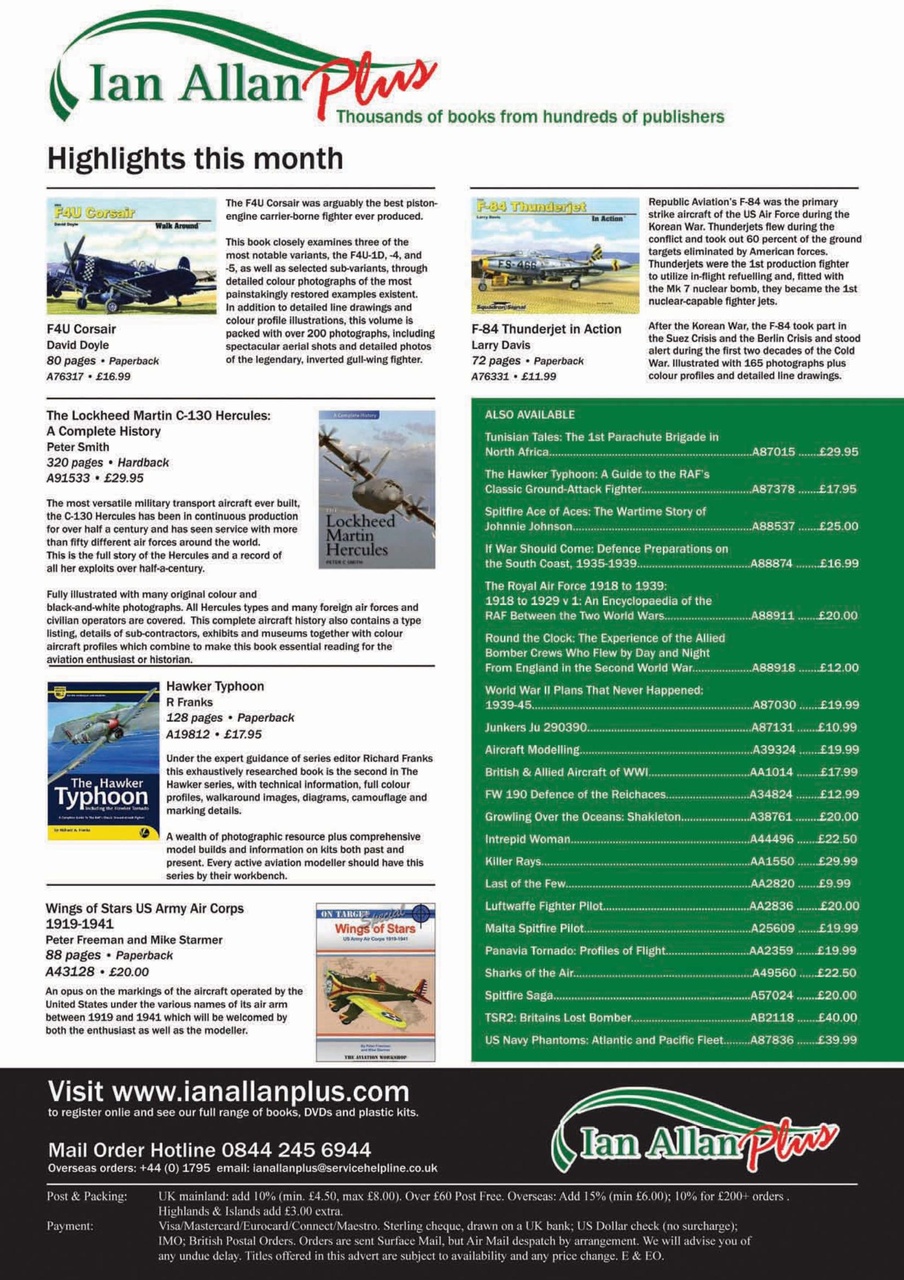 Combat Aircraft Journal Preview Pages