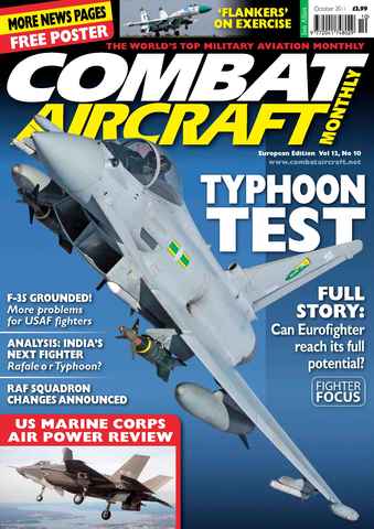 Combat Aircraft Journal issue European Issue - Vol 12 No 10