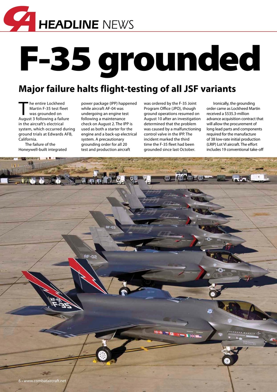 Combat Aircraft Journal Preview Pages