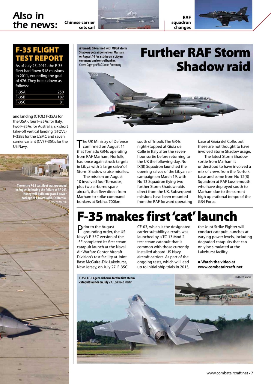 Combat Aircraft Journal Preview Pages