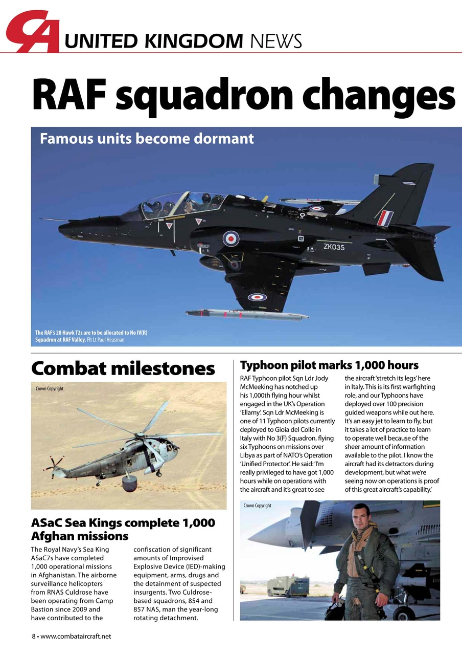 Combat Aircraft Journal Preview Pages