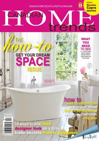 Canadian Home Trends issue Autumn 2011