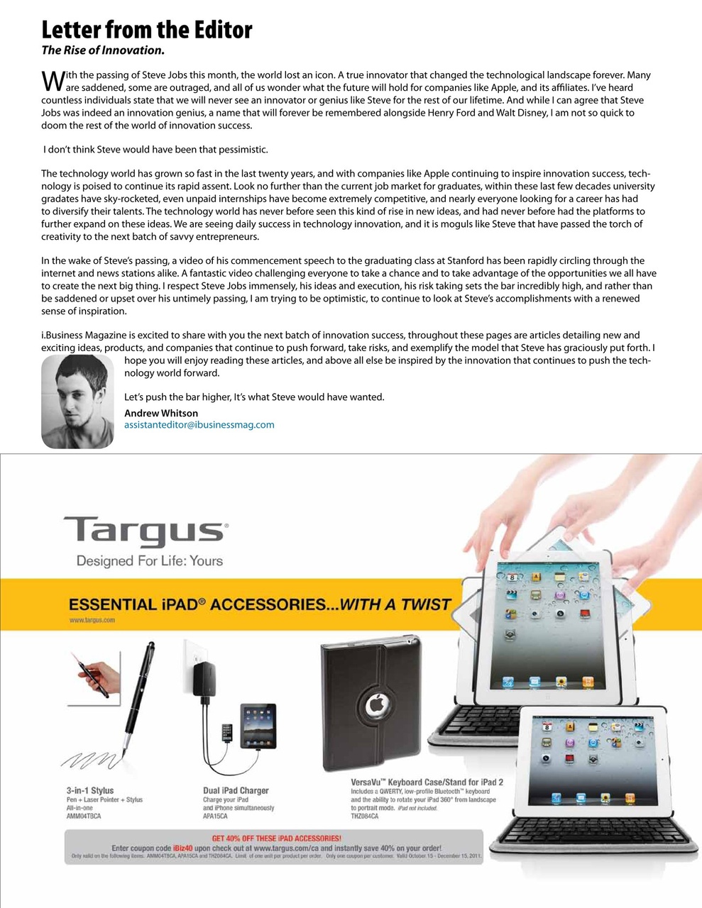 I.Business Preview Pages