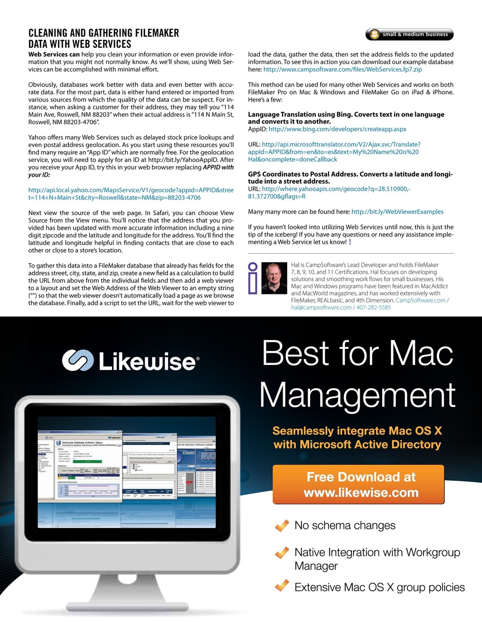 I.Business Preview Pages