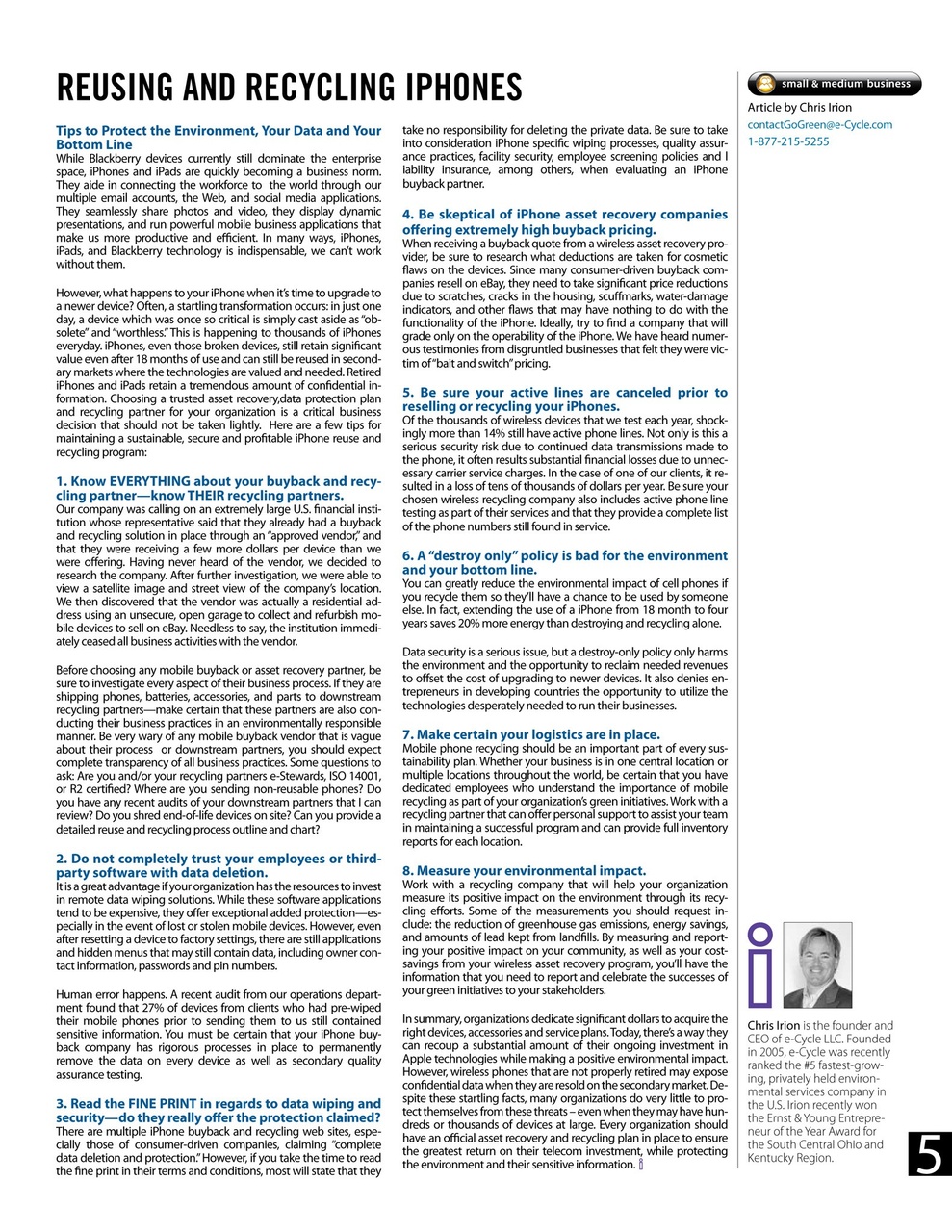 I.Business Preview Pages