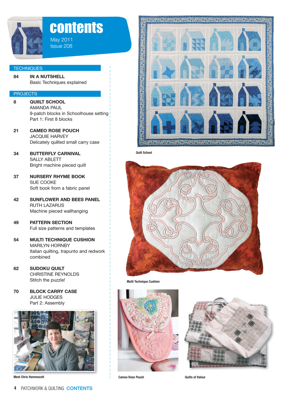 Patchwork and Quilting Preview Pages