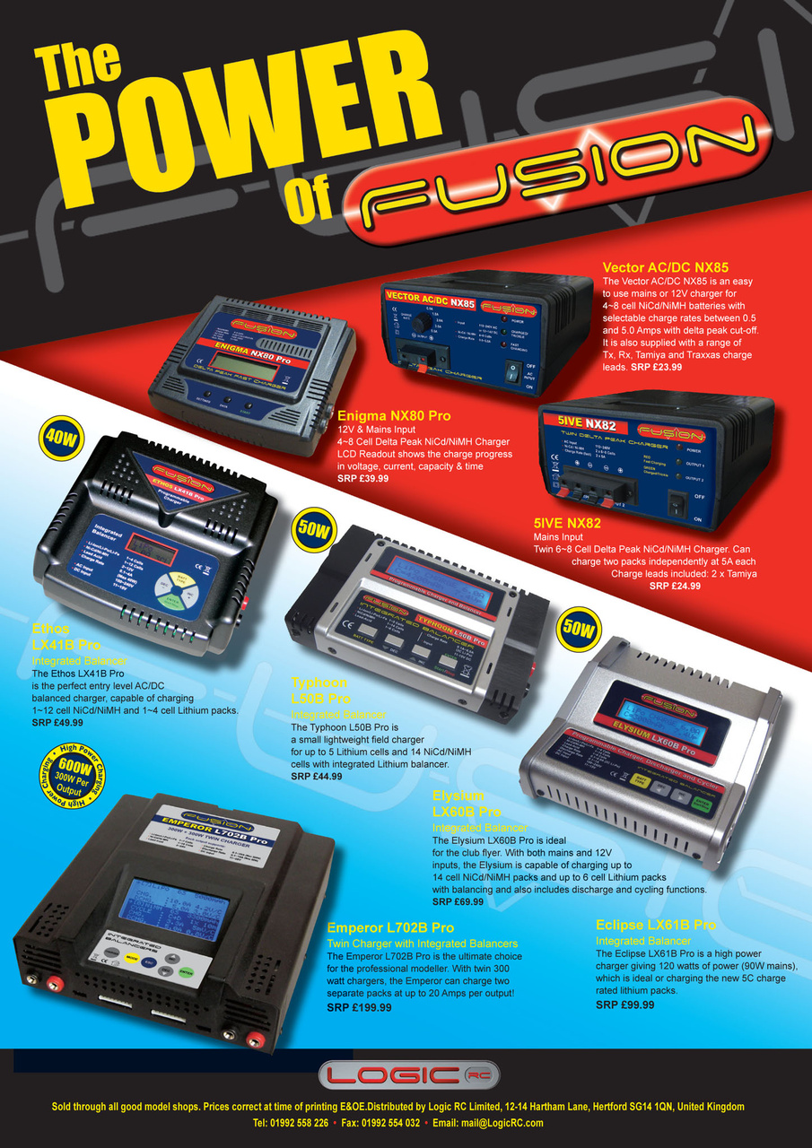 Radio Control Model Flyer Preview Pages