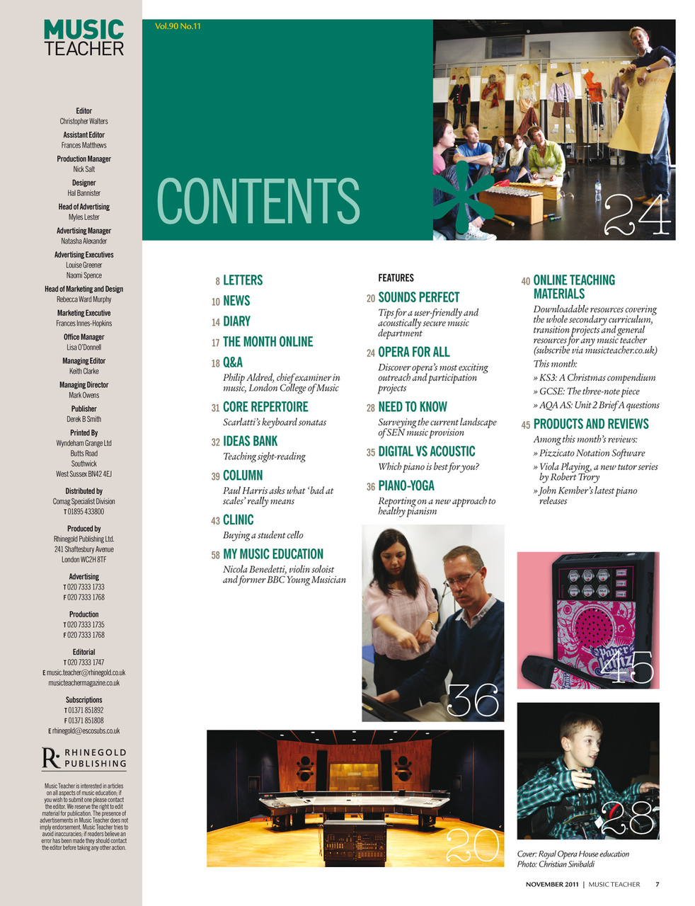 Music Teacher Preview Pages