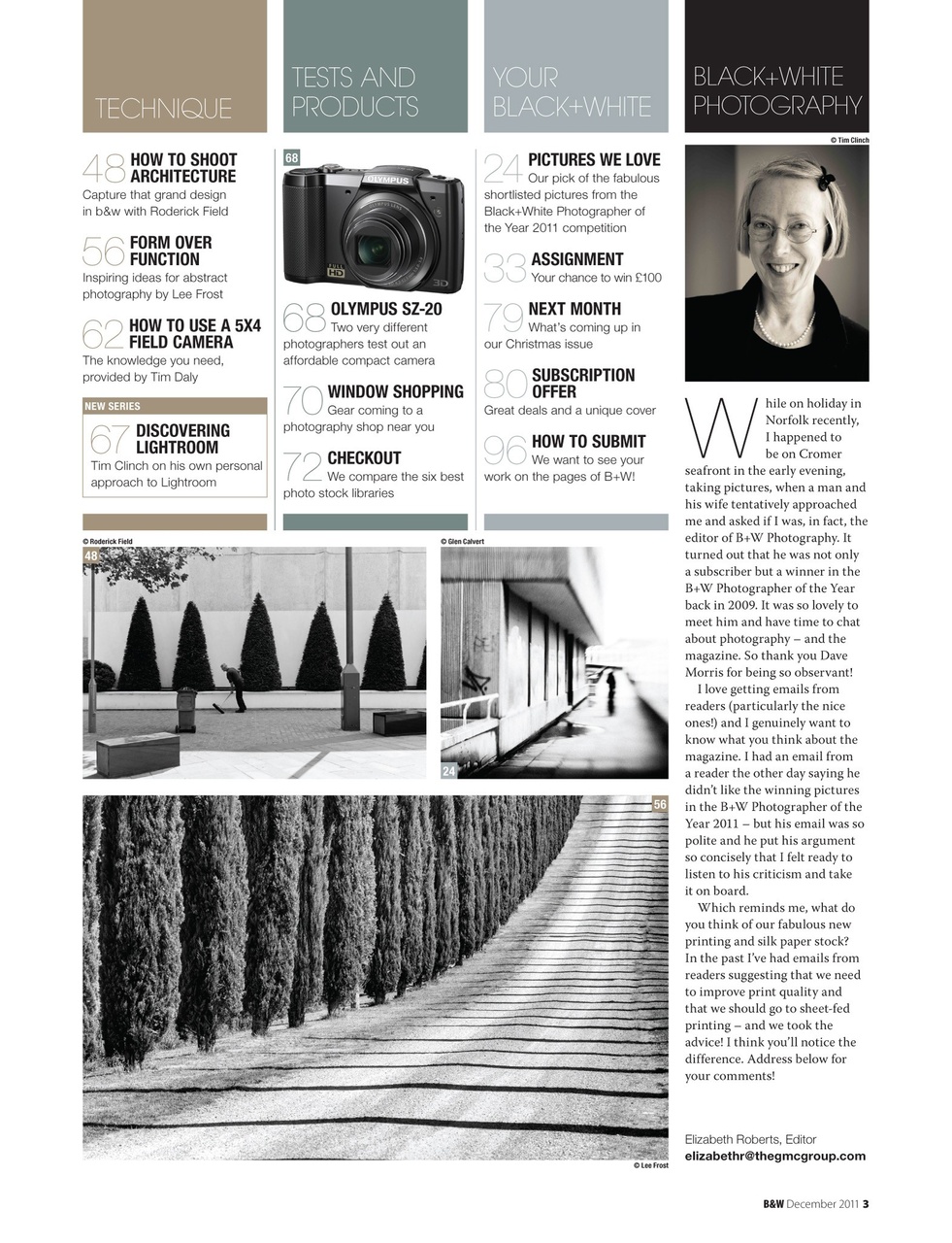 Black+White Photography Preview Pages