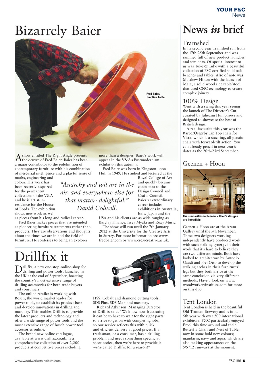 Furniture & Cabinetmaking Preview Pages