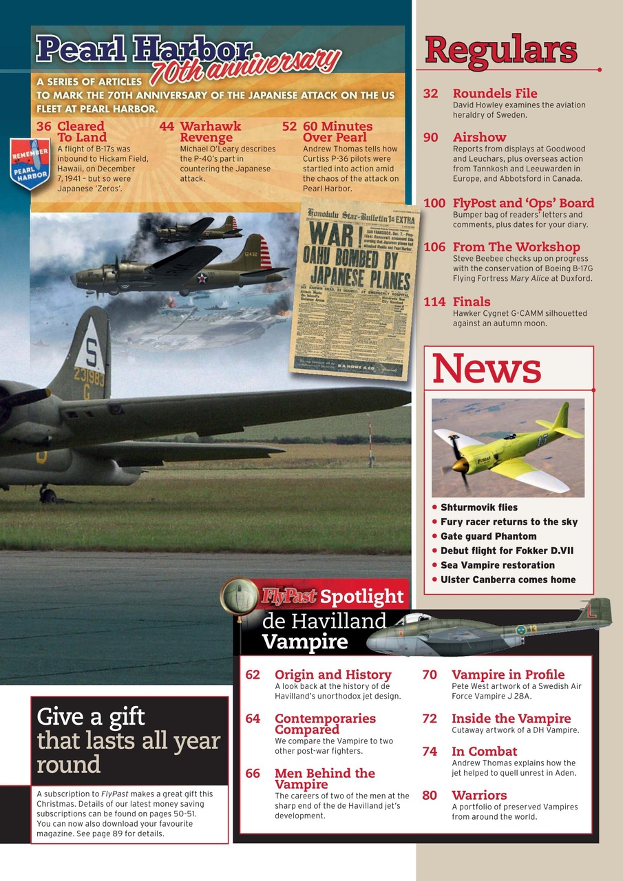 FlyPast Preview Pages