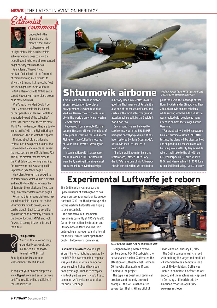 FlyPast Preview Pages