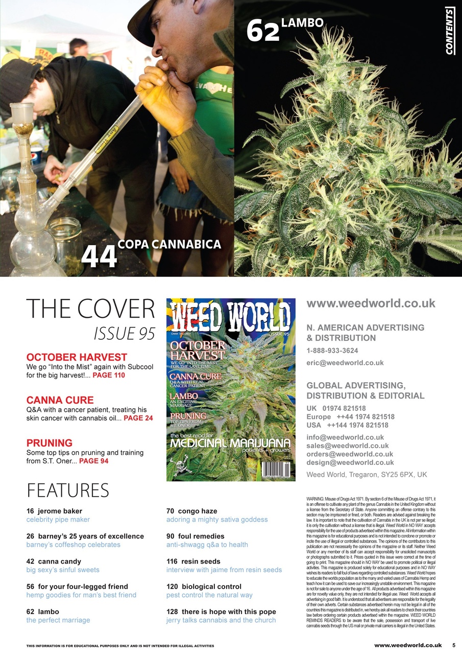 Weed World Preview Pages