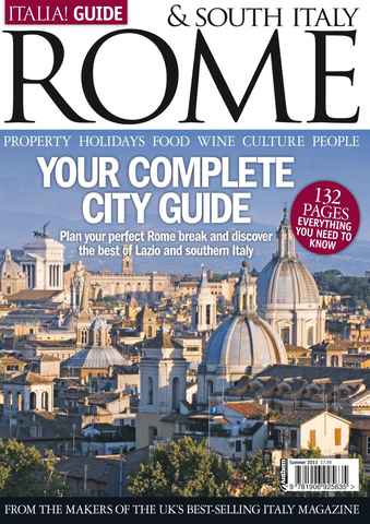 Italia! Guide issue Rome & The South 2011