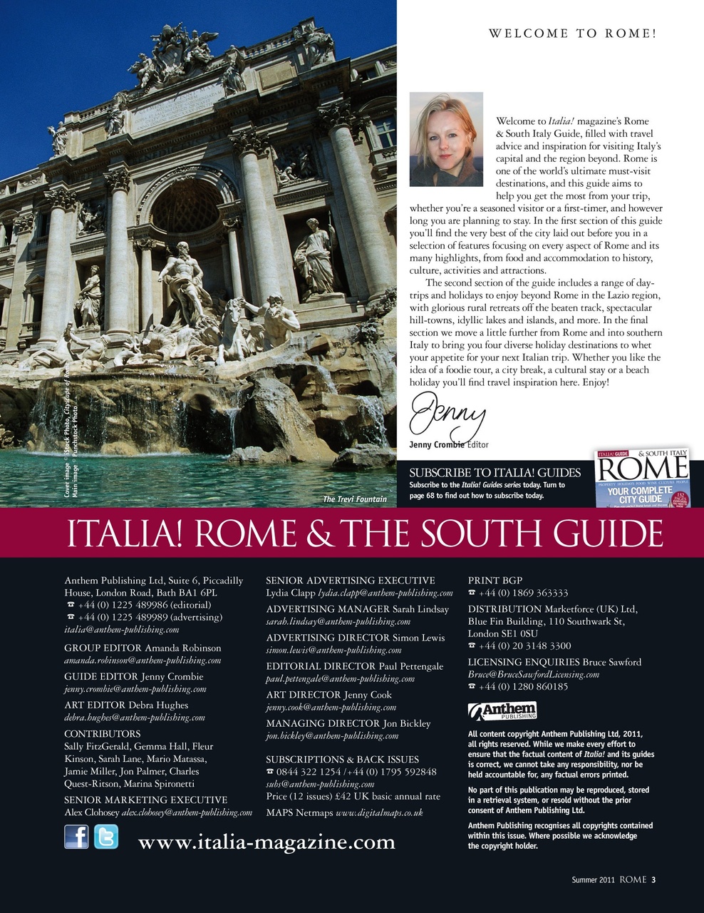 Italia! Guide Preview Pages
