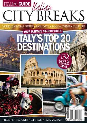 Italia! Guide issue Italian City Breaks 2010