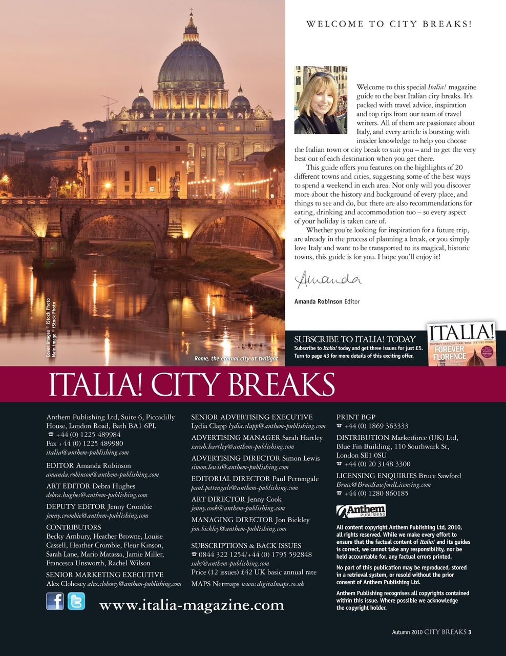Italia! Guide Preview Pages