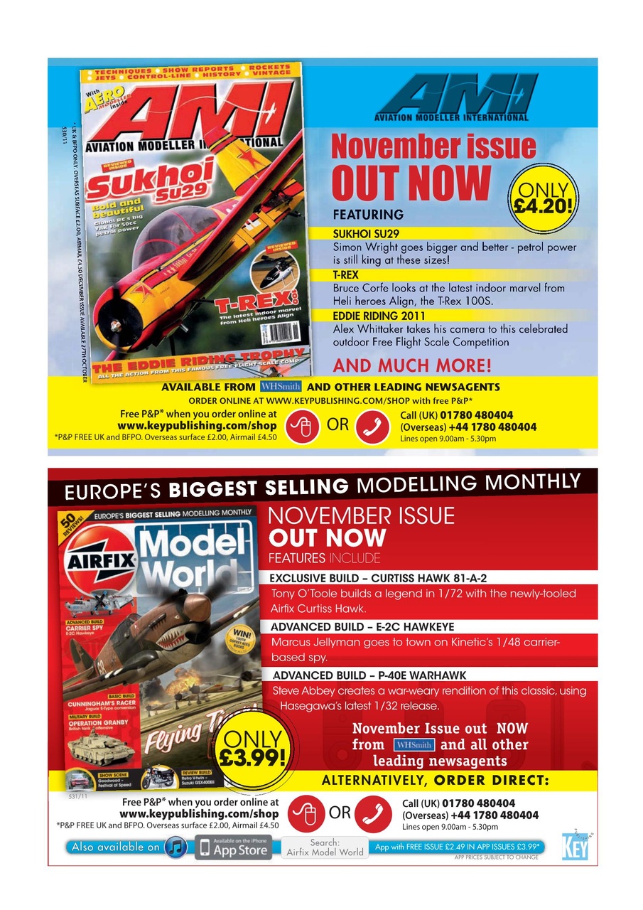 Flying Scale Models Preview Pages