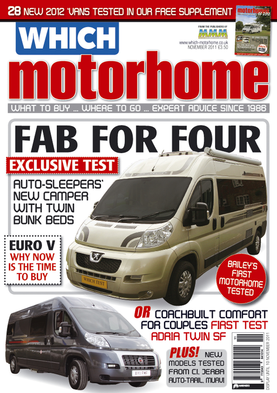 What Motorhome magazine Preview Pages