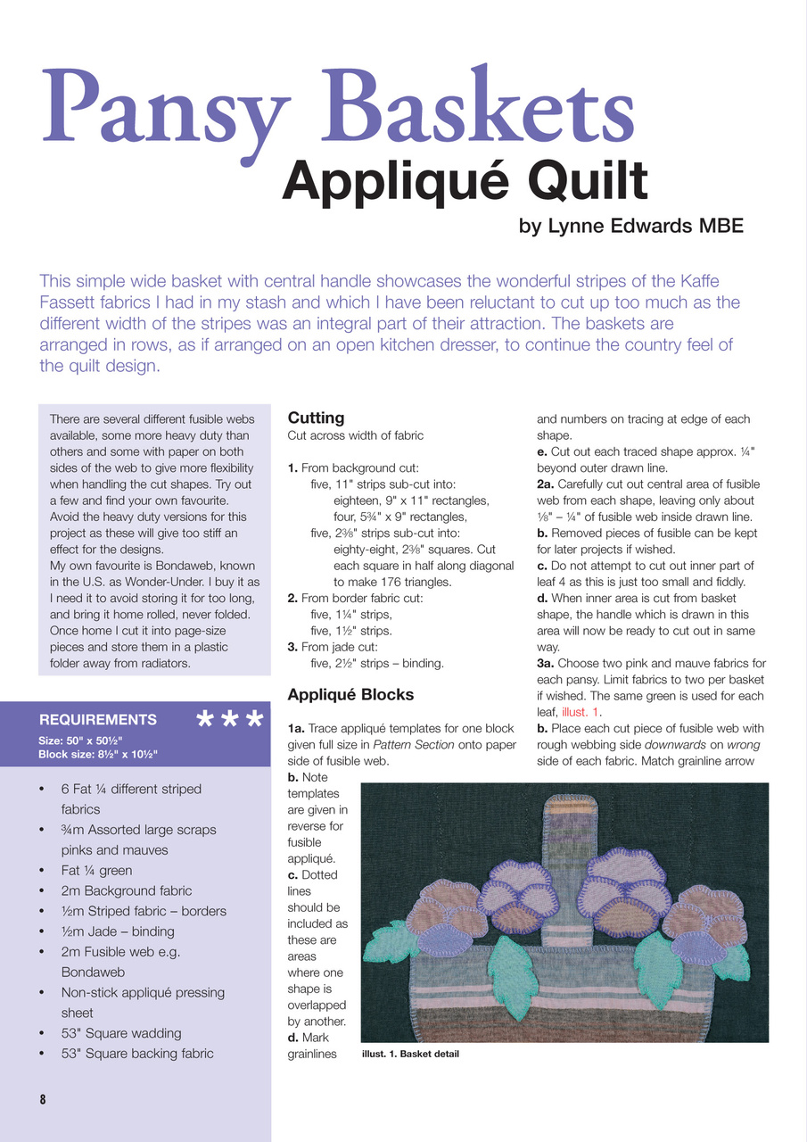 Patchwork and Quilting Preview Pages