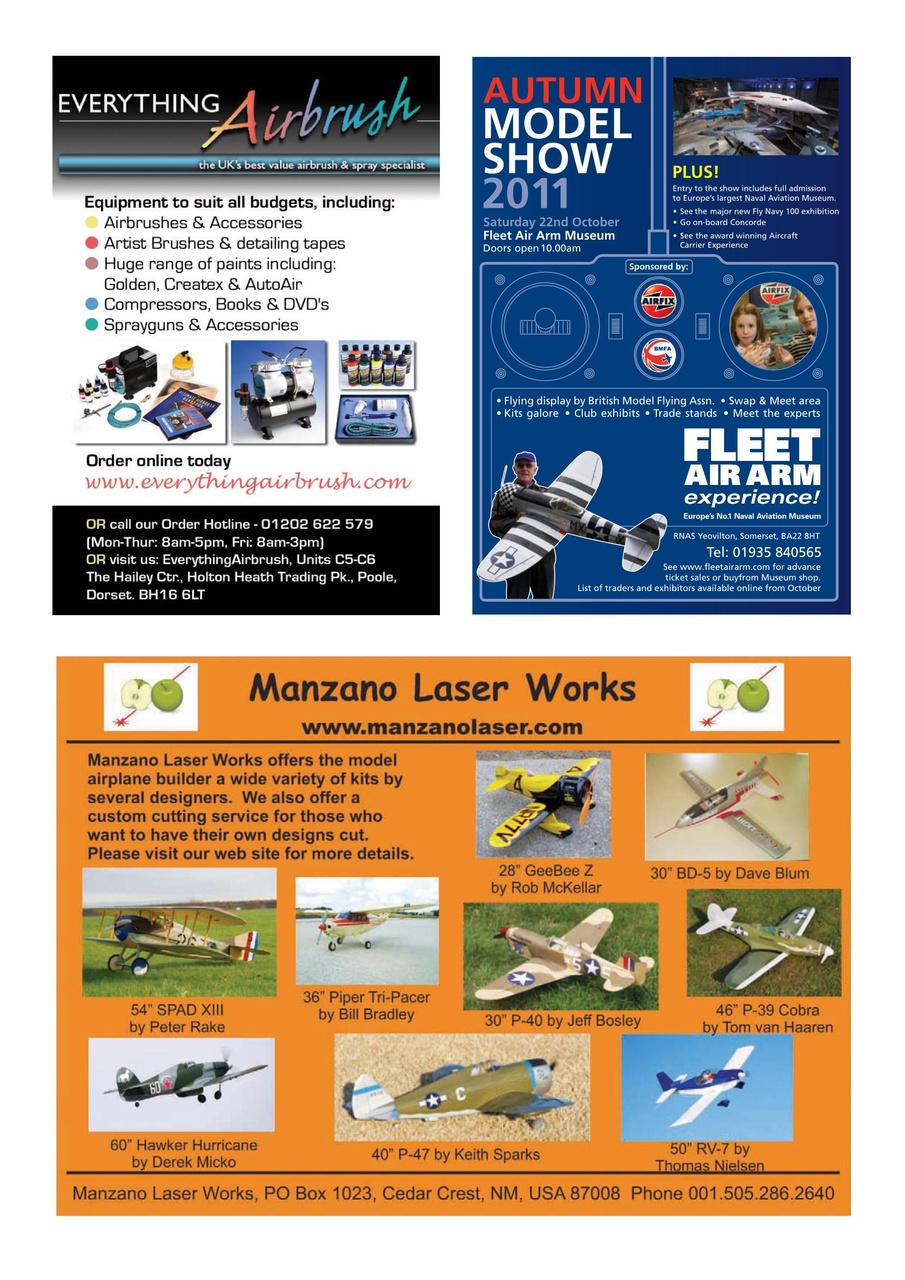 Flying Scale Models Preview Pages