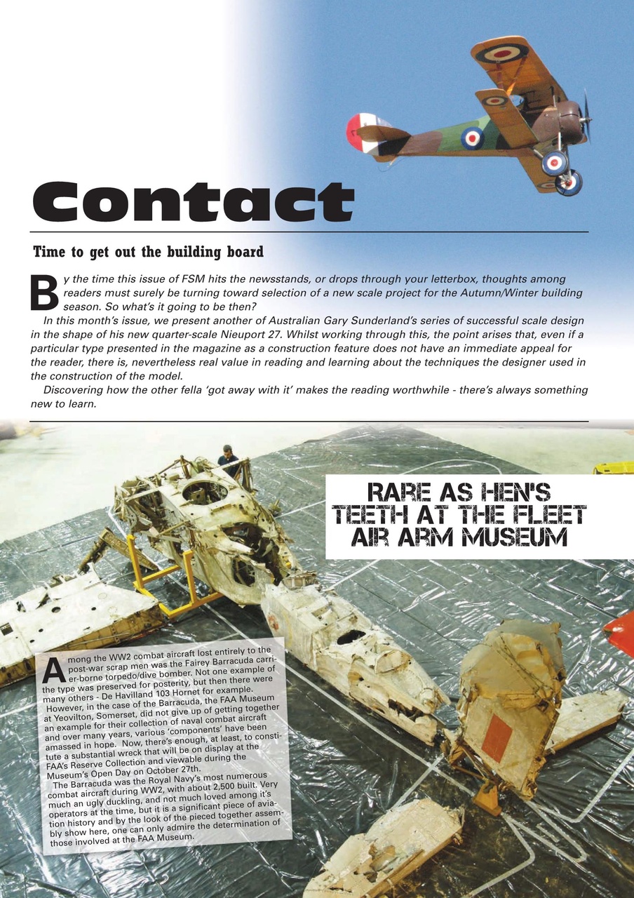 Flying Scale Models Preview Pages