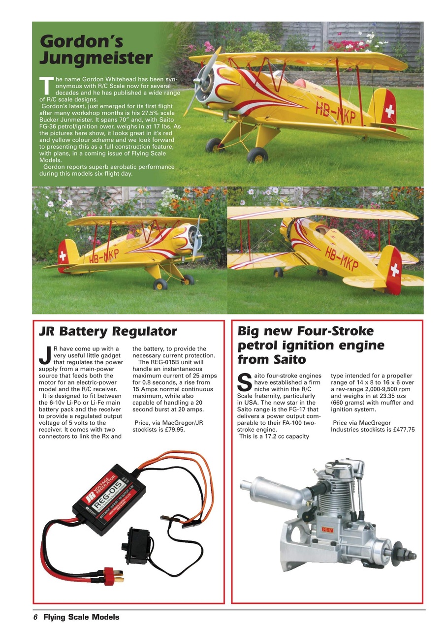 Flying Scale Models Preview Pages