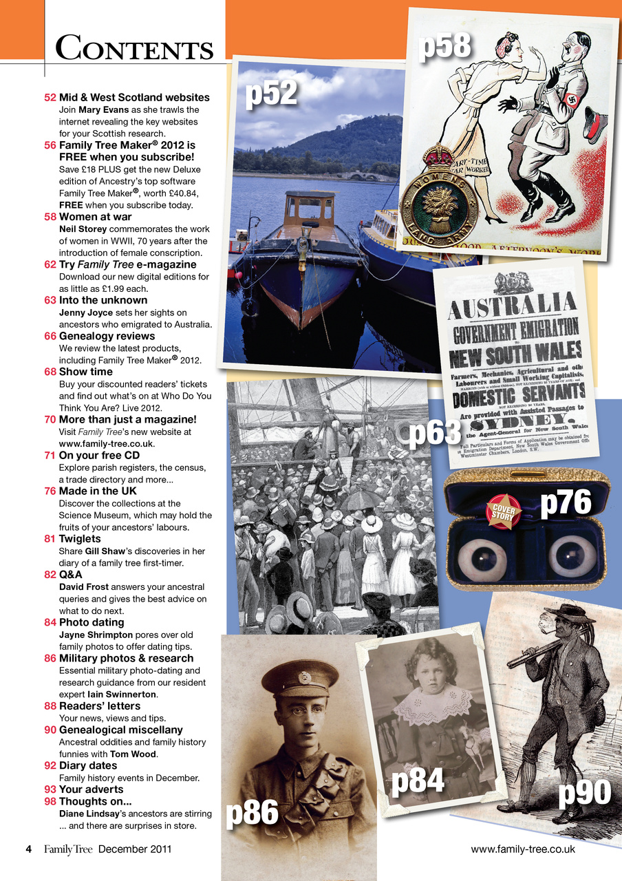 Family Tree Preview Pages