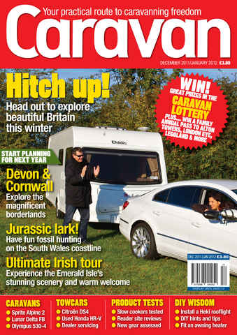 Caravan Magazine issue Devon & Cornwall Holidays | December 2011-January 2012 | Caravan Magazine