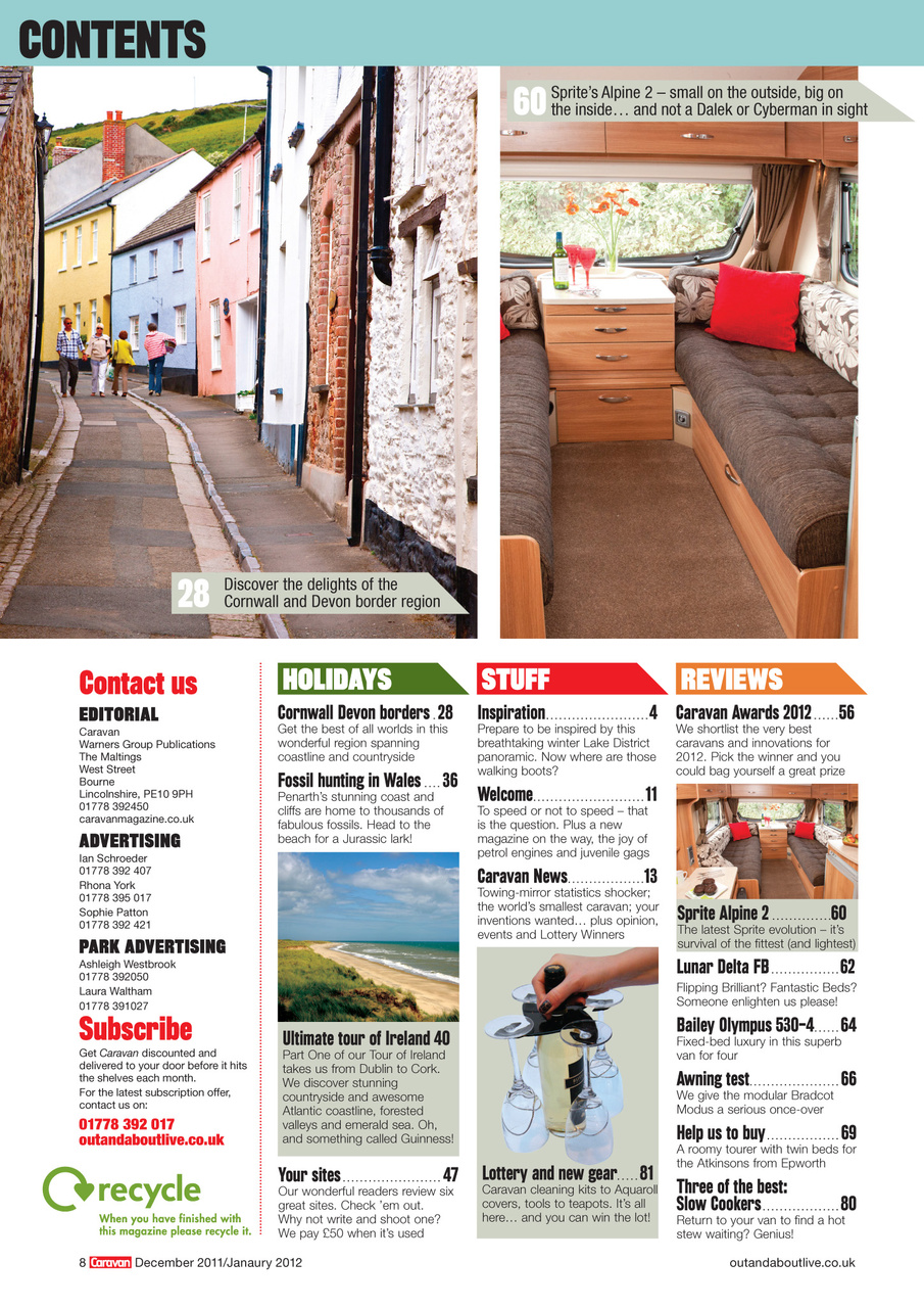 Caravan Magazine Preview Pages