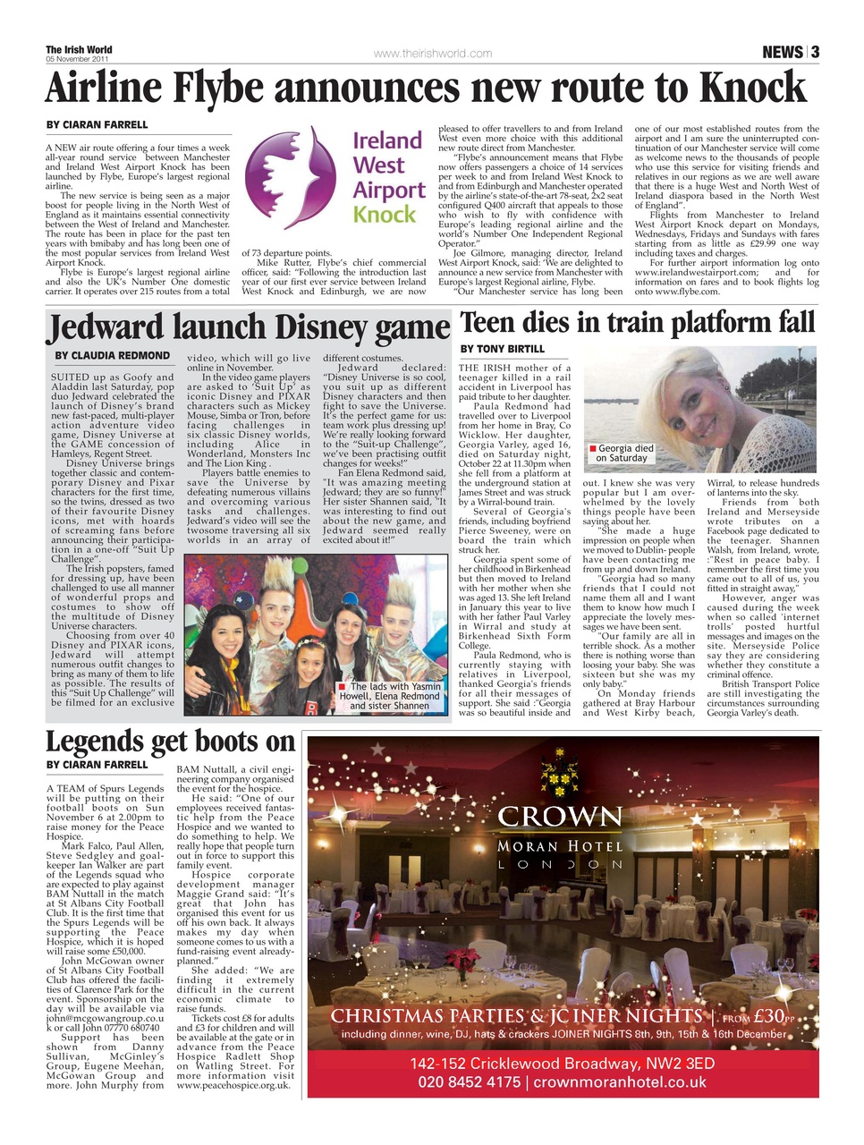 Irish World Preview Pages