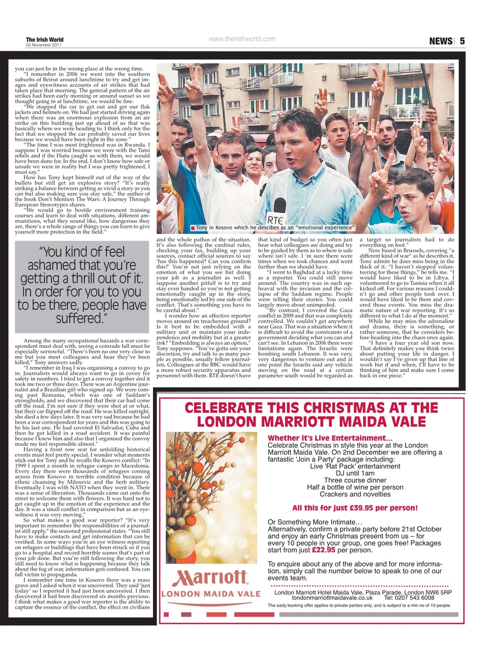 Irish World Preview Pages