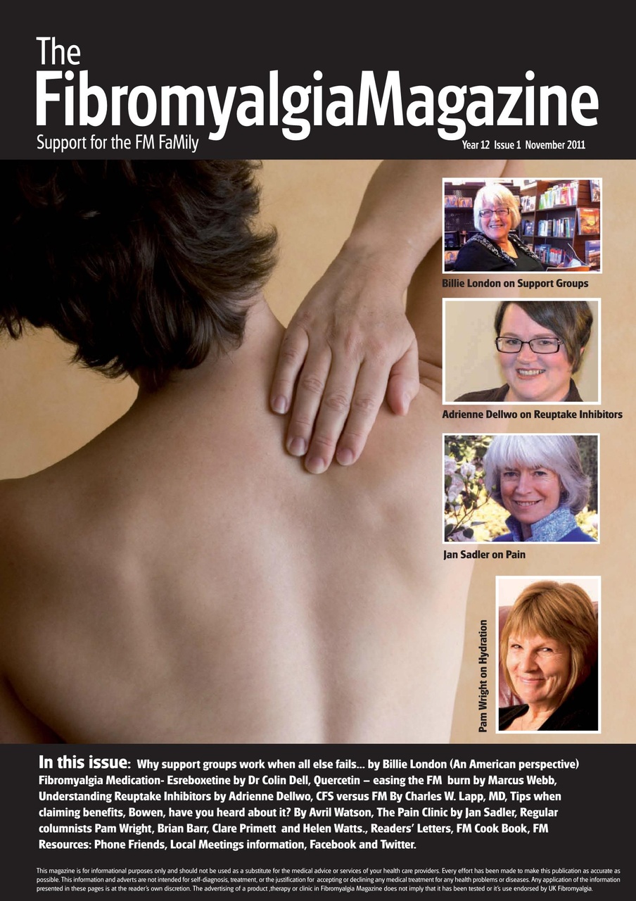 Fibromyalgia Magazine Preview Pages