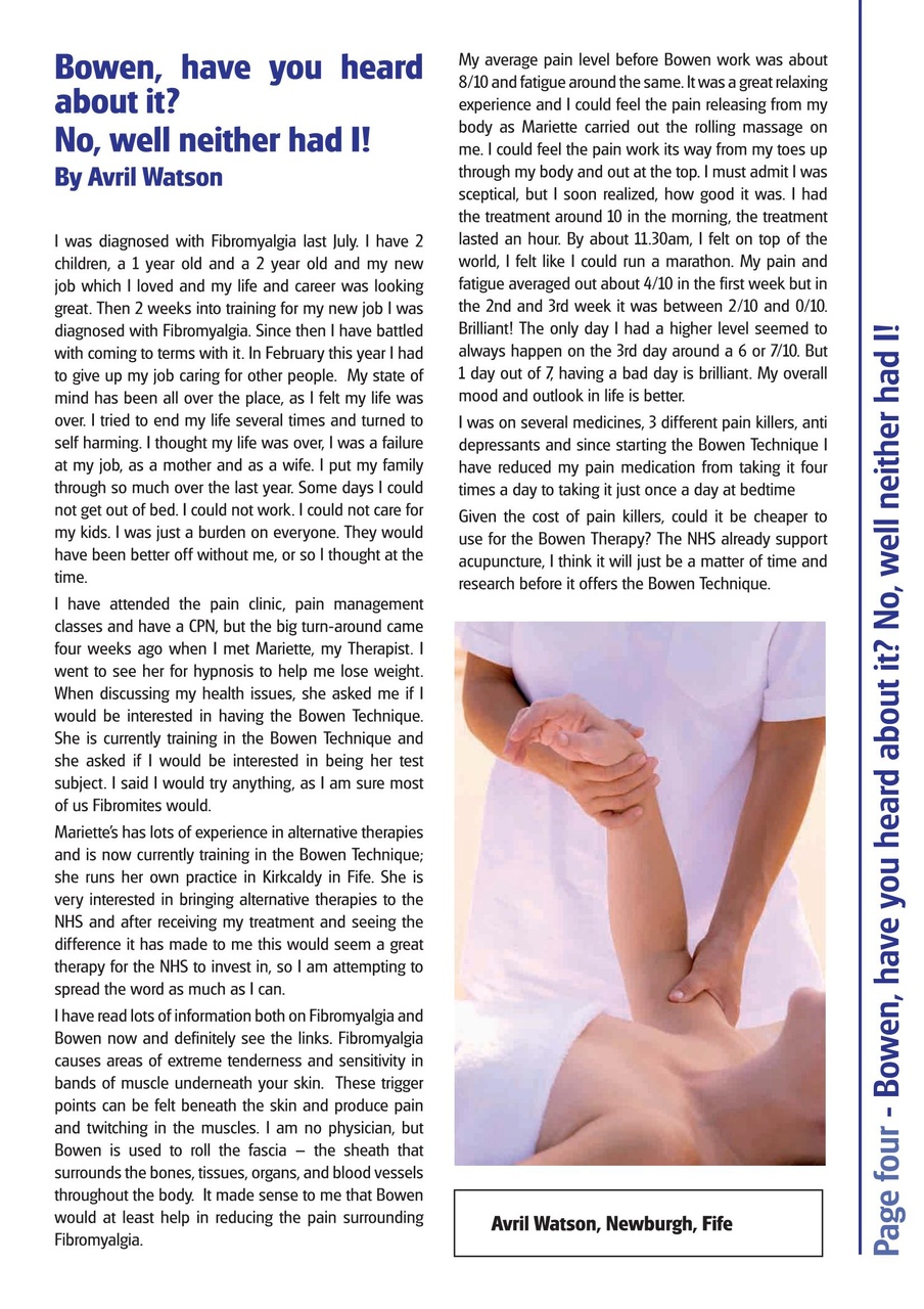 Fibromyalgia Magazine Preview Pages
