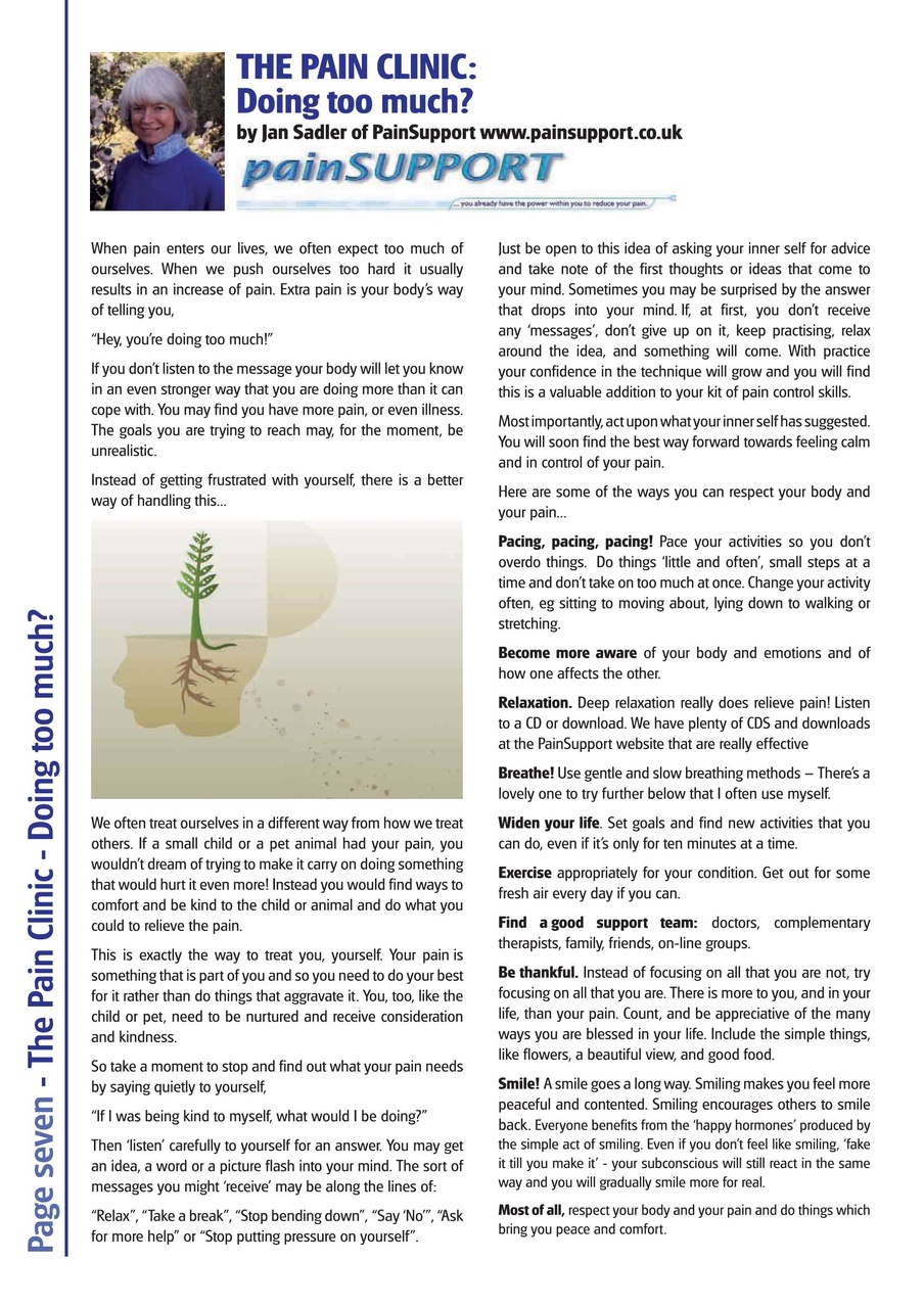 Fibromyalgia Magazine Preview Pages