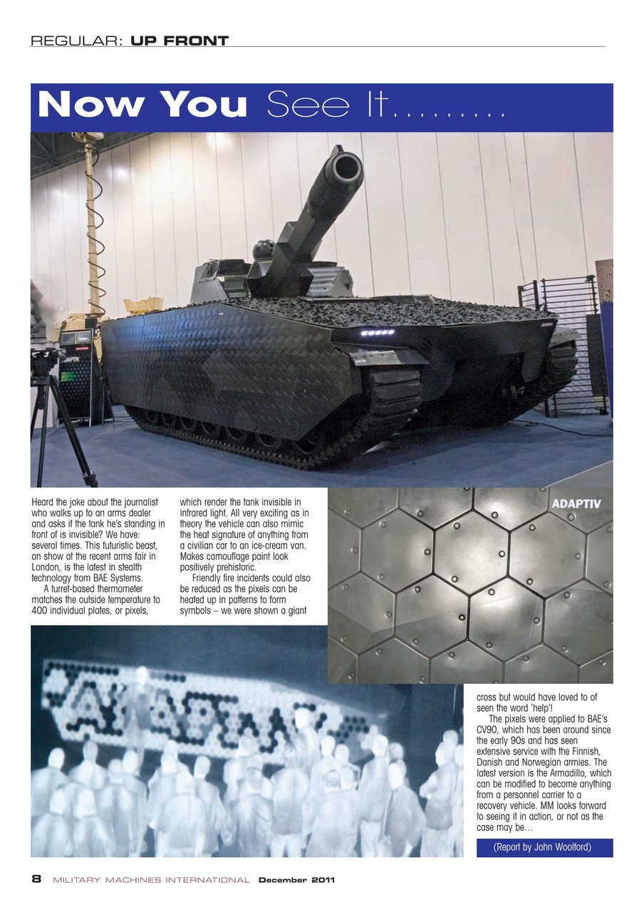 Military Machines International Preview Pages