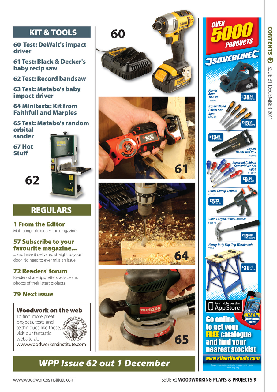 Woodworking Crafts Magazine Preview Pages