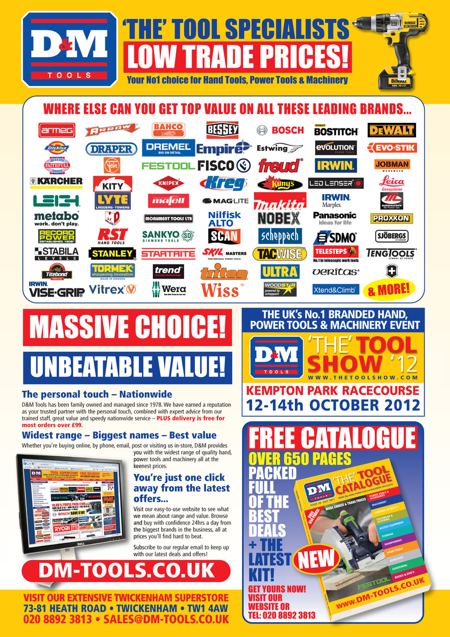 Woodworking Crafts Magazine Preview Pages