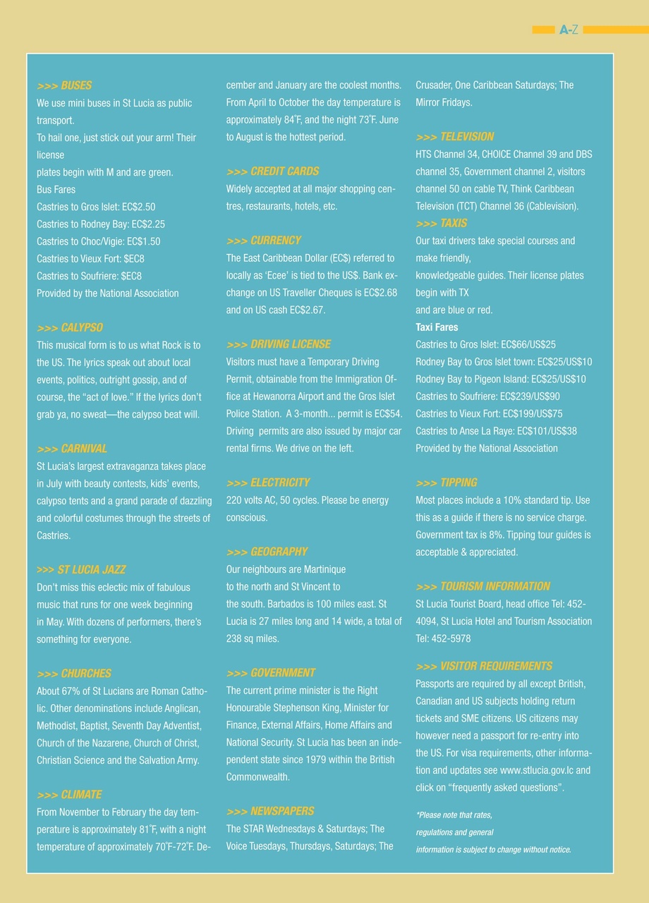 Tropical Traveller Preview Pages