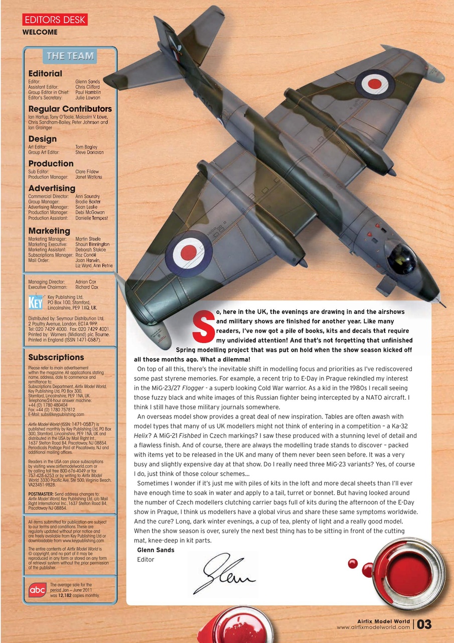 Airfix Model World Preview Pages