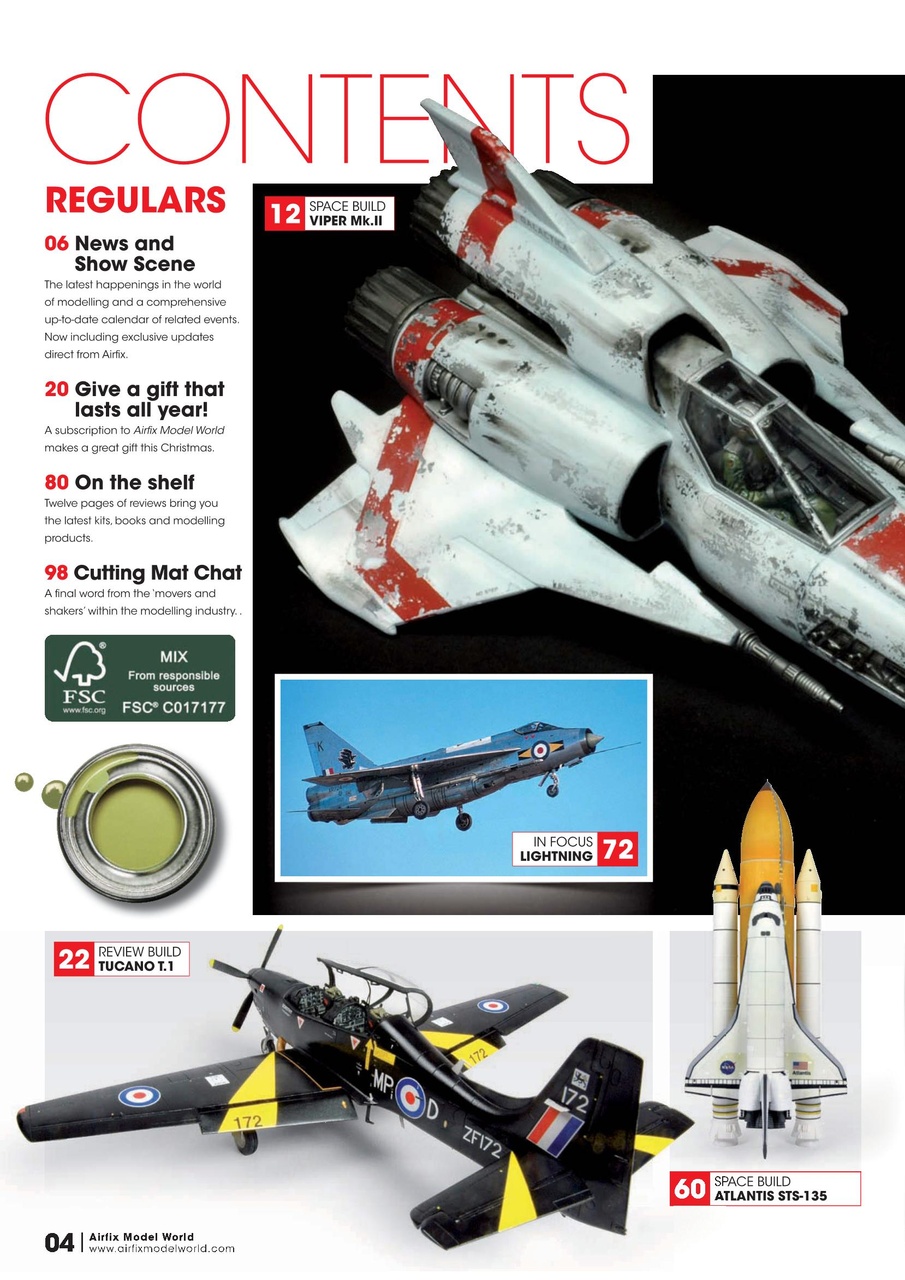 Airfix Model World Preview Pages
